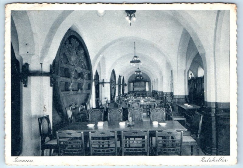 Bremen - Ratskeller - GERMANY 4x6 Postcard