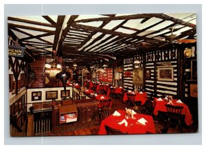 Vintage 1960's Postcard Old Original Bookbinder's Restaurant Philadelphia PA