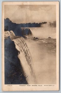 RPPC  Prospect Point  Niagara Falls New York  Real Photo Postcard  c1920