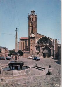 BF21183 toulouse ville d art la cathedrale saint etienne france front/back image