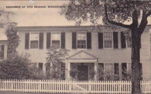 Residence Of Otis Skinner Woodstock Vermont