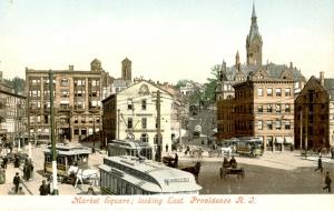 RI - Providence. Market Square, circa 1900