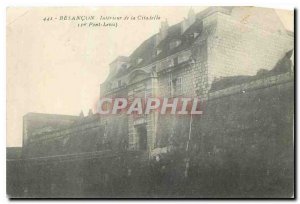 Former Interior Postcard Besancon Citadel Pont Levis