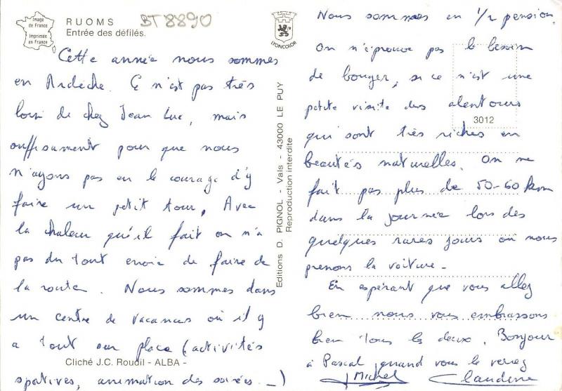 BT8890 Ruoms entree des defiles        France