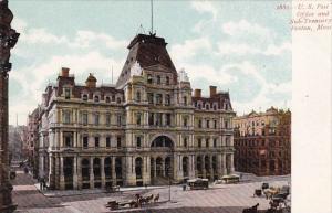 U S Post Office And Sub Treasury Boston Massachusetts