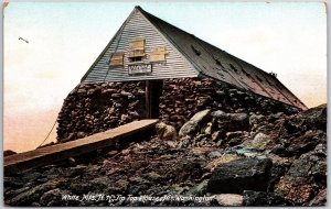 White Mountains New Hampshire, 1909 Tip Top House Mt Washington Vintage Postcard