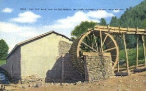 The Old Mill & Water Wheel in Ruidoso Summer Resort, New Mexico