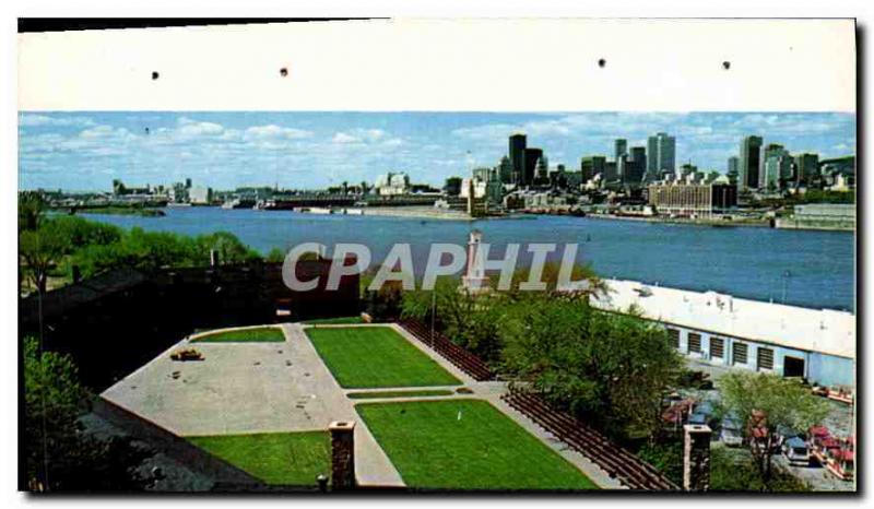  Moderne Postkarte Montreal Quebec  das der starke alte Mann der Insel Sainte He