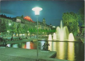 Norway Postcard - View of Oslo at Night RR11053