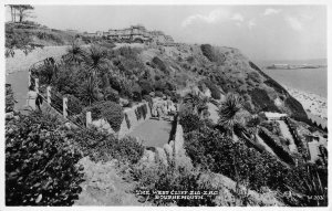 RPPC The West Cliff Zig Zag BOURNEMOUTH England UK ca 1930s Vintage Postcard