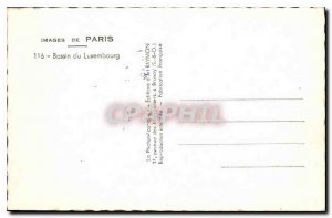 Postcard Modern Image Paris Basin Luxembourg Children Charter