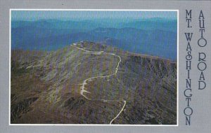 New Hampshire Aerial VIew Mt Washington Auto Road