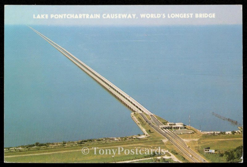 Lake Pontchartrain Causeway, World's Longest Bridge