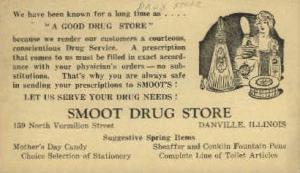 Smoot Drug Store Danville IL 1927