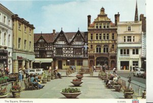 Shropshire Postcard - The Square - Shrewsbury - Ref TZ6067