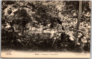 Haiti - Paysages et Habitations Countryside Bungalow Rural Scene Postcard