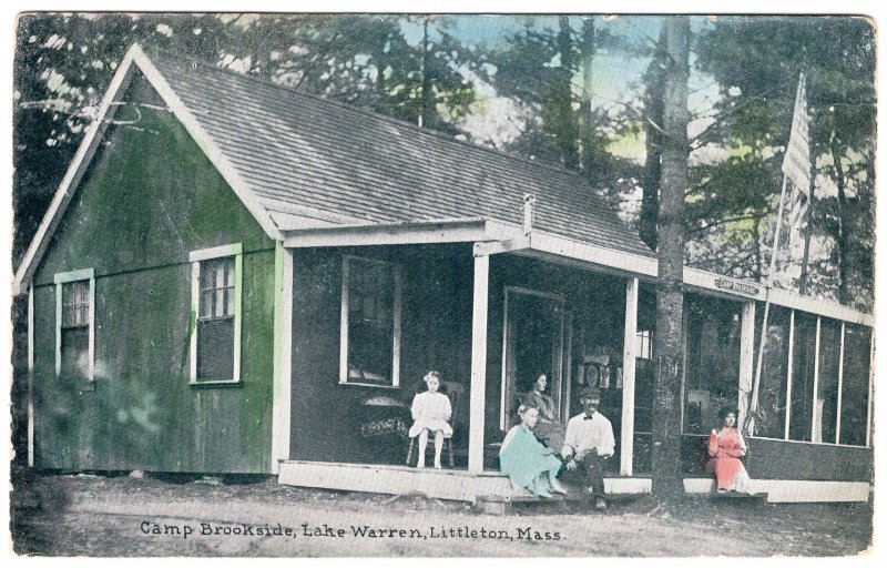 Littleton, Mass, Camp Brookside, Lake Warren