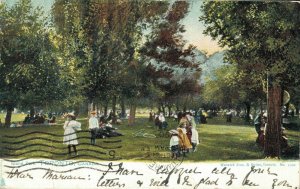 Canada Island Park Toronto Canada Vintage Postcard 07.60