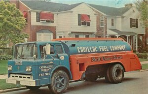 Postcard 1960s Michigan Detroit Cadillac Fuel company advertising Rank 23-13468