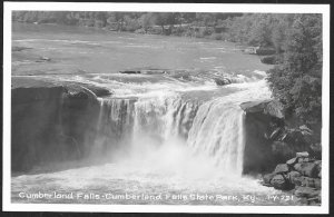 Cumberland Falls Cumberland Falls State Park Kentucky RPPC Unused c1940s