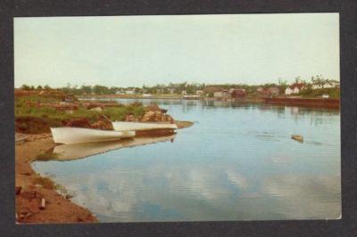 NS View of PUGWASH NOVA SCOTIA CANADA Postcard PC Boats