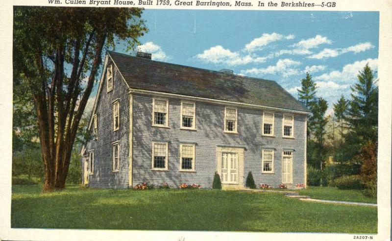 William Cullen Bryant House - Great Barrington MA, Massachusetts