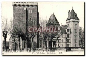 Old Postcard Pau Le Chateau