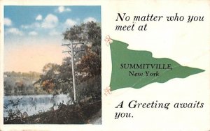 Greetings From Summitville, New York  