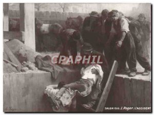 Old Postcard Shows 1910 L Roger L & # 39Accident