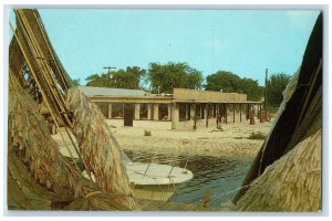 1960 Hudson's Seafood Restaurant Skull Creek Hilton Head South Carolina Postcard