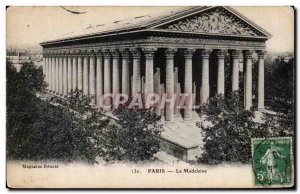 Old Postcard Paris La Madeleine