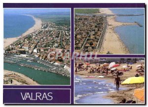 Postcard Modern Valras Plage