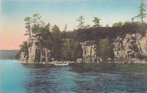 Minnesota Taylors Falls Echo Rock Dalles Of The St Croix Albertype