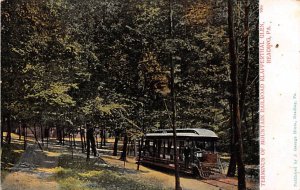 Terminus of Mountain Railroad Klapperthal Glen Reading, Pennsylvania PA  