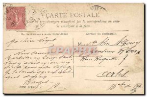 Old Postcard Woman hoop