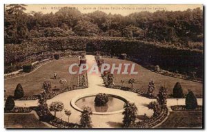 Meaux Old Postcard Garden of the & # 39eveche The parterre designed by Le Notre