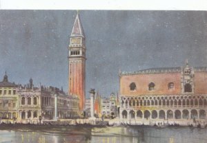 Italy Postcard - Venezia - Minor Square Seen From The Water Front - Ref 3116A