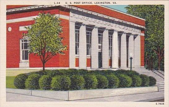 Virginia Lexington U S Post Office