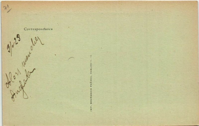 CPA CHAROLLES Paysage sur les Bords de l'Arconce (1190759)
