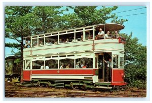 Seashore Trolley Museum Kennebunkport ME Maine Car 144 Postcard (BU11)