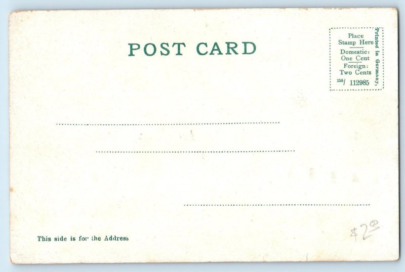 Philippines Island Postcard Coast Scene Near Manila c1910 Antique Posted