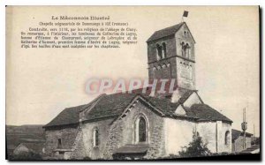 Postcard The Old Macon Illustrates stately chapel of Romanesque Dommange has Ige