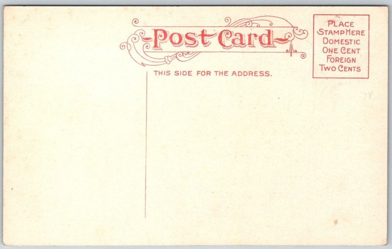 Chicago Illinois c1910 Postcard German Building Jackson Park