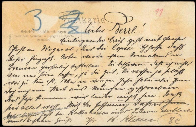 Germany WWI Kriegsmarine Navy II Division Band PC 75580