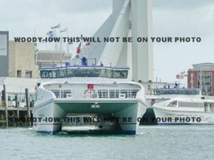 mp146 - Portsmouth Isle of Wight Ferry - Wight Ryder I - photo 6x4 