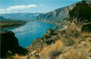 WA, Columbia River, Washington, View from Highway 97, Smith Western No. S-7843-2