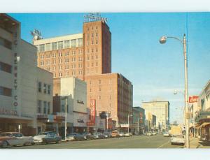 Unused 1950's SHOPS & JC PENNEY & HEIDELBERG HOTEL Jackson MS Q5520@