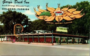 Florida Orlando Gary's Duck Inn & Jumbo Shrimp Platter