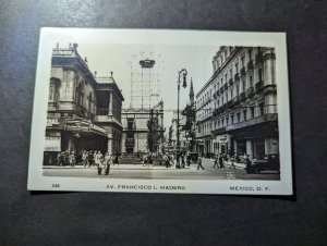 Mint Mexico PPC Postcard Francisco Avenue Madero Mexico City