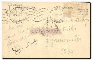 Old Postcard Lisieux Old Houses street peace